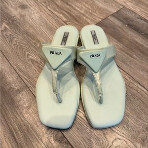 Prada Women's Light Green Sandals
